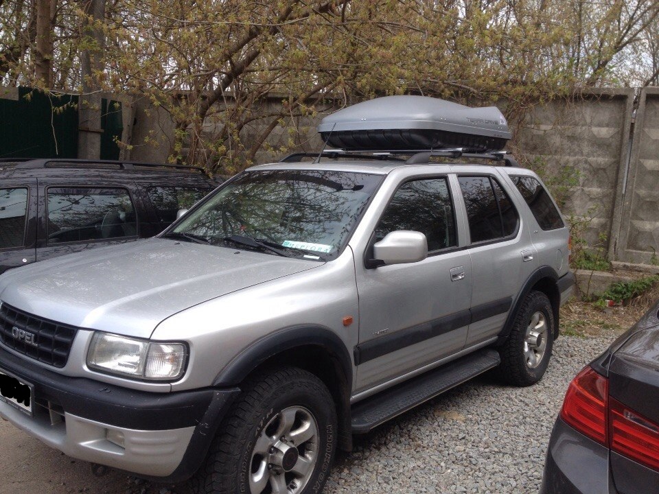 TD-420G + Kenguru Rails Aero на Opel Frontera