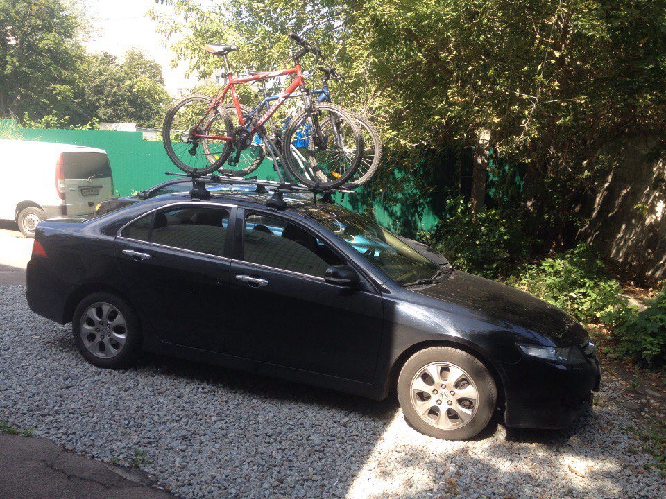 Honda Accord + Thule-754 WS + Thule FreeRide-532