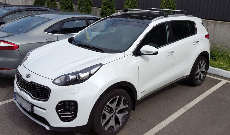 Багажник Thule WingBar Edge 959 на Kia Sportage