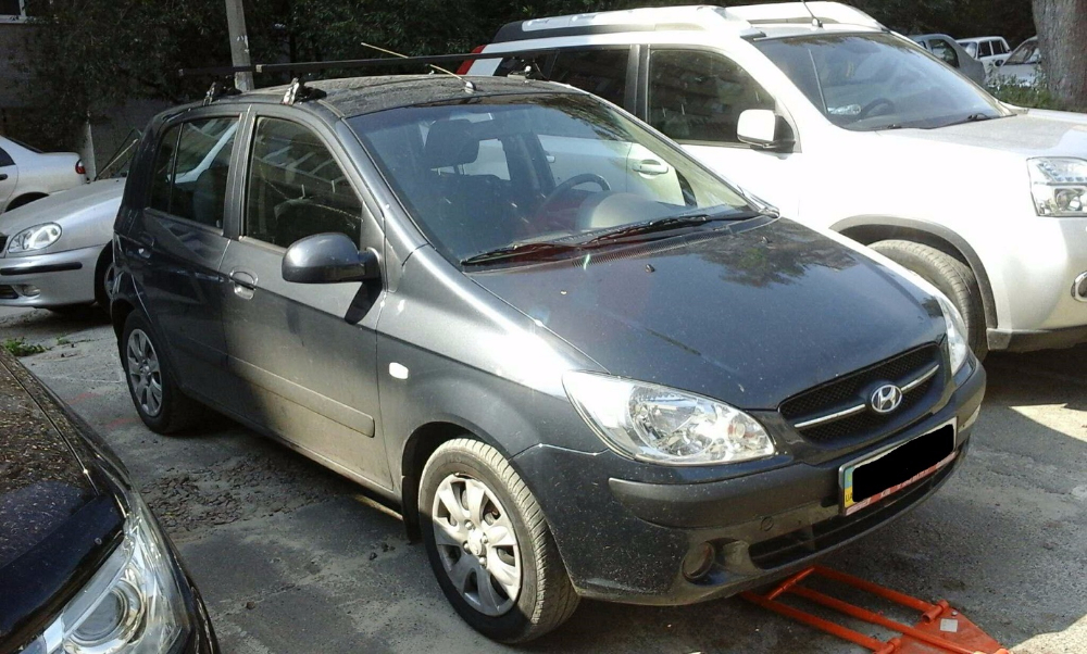 Багажник Amos Dromader Stl на Hyundai Getz