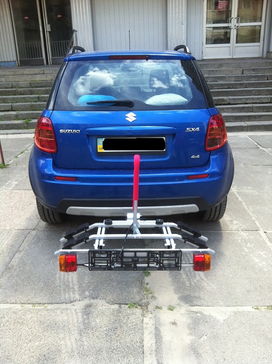 Платформа для перевозки велосипедов Amos Titan 2 на Suzuki SX4