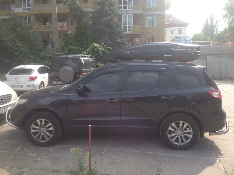 Бокс Terra Drive-480 (черный) на Kia Sorento