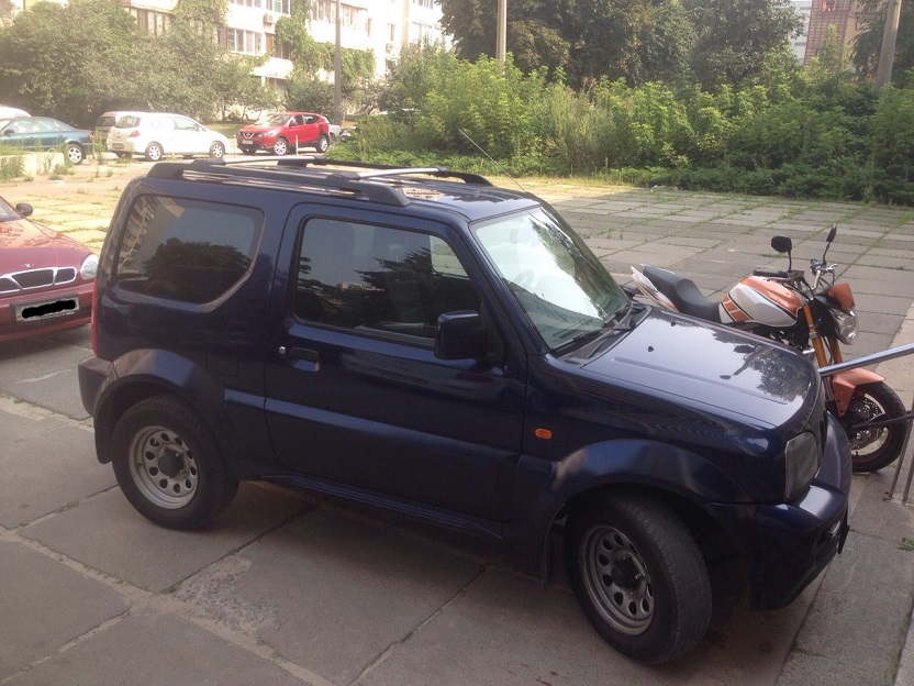 Багажник Whispbar RailBar на Suzuki Jimny