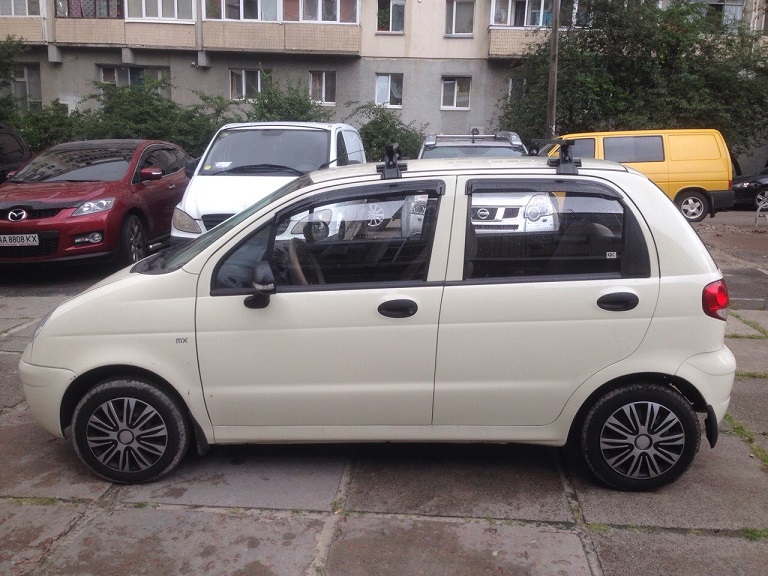 Багажник Amos Dromader Stl на Daewoo Matiz