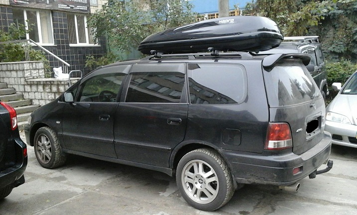 Бокс Hapro Carver 6.5 II (черный) на Honda Odyssey