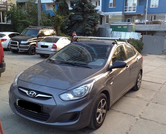 Багажник Kenguru Camel Lux на Hyundai Accent