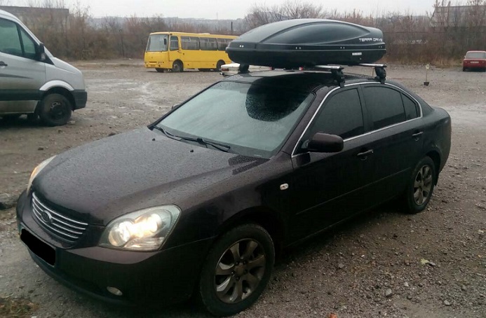 Бокс Terra Drive-480 (черный) на Kia Magentis