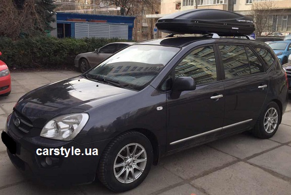 Бокс Terra Drive-480 (черный) на Kia Carens